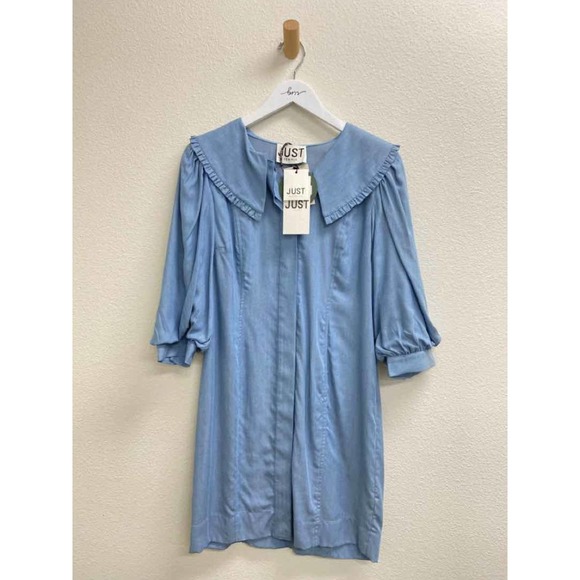 JUST Female Dress Blue Size M NWT - Picture 1 of 2